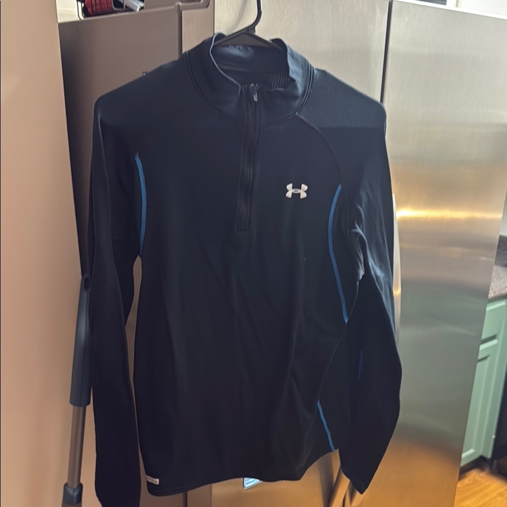 Under Armour Black and Blue Pullover